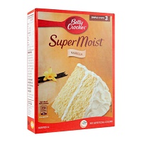 Betty Crocker Super Moist Vanilla 500gm